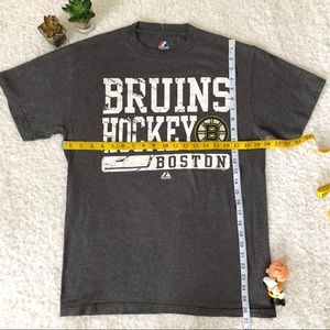 Majestic Shirts - Boston Bruins Hockey Gray Tee Shirt Men Medium Majestic Shirts - Boston Bruins Hockey Gray Tee Shirt Men Medium